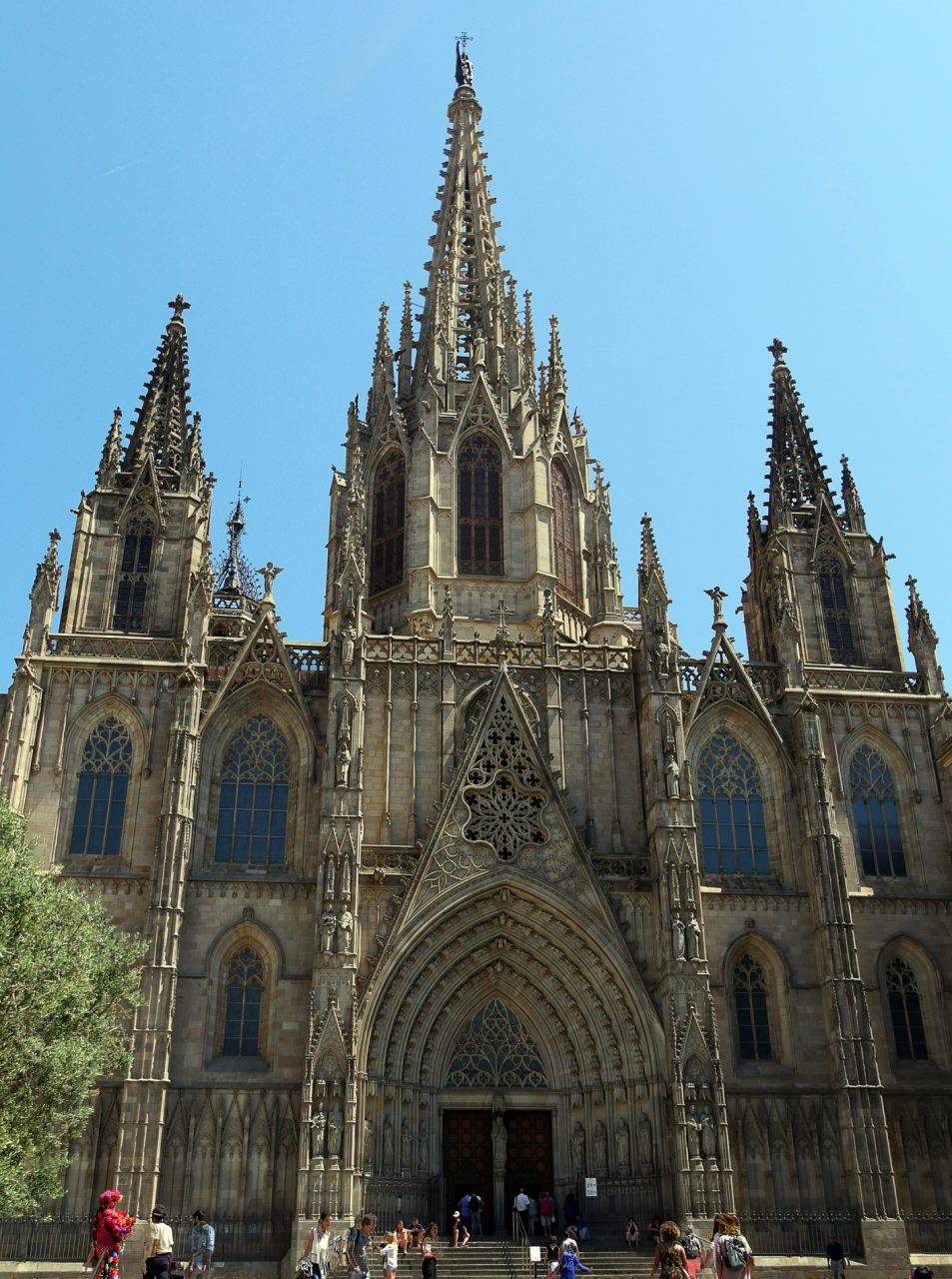 voyage découverte à Barcelone - cathédrale sainte croix