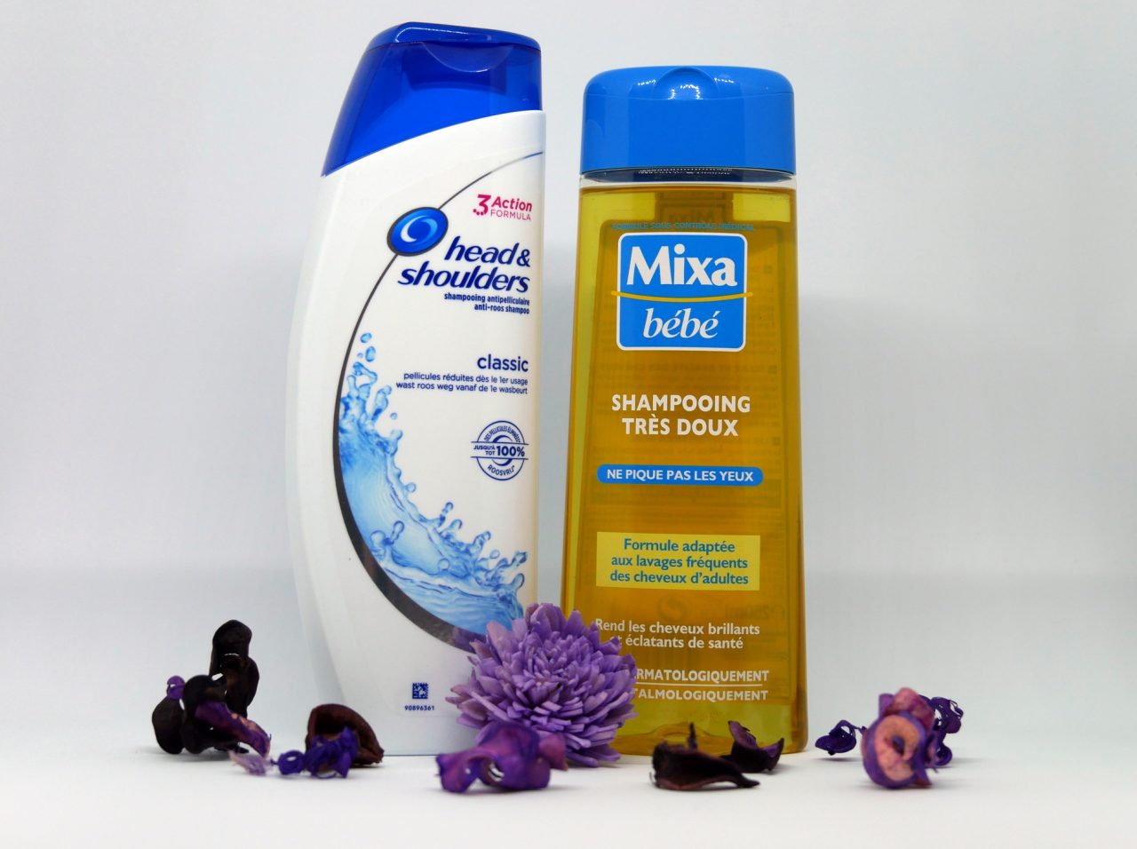 Shampoing Anti pellicule et shampoing bébé