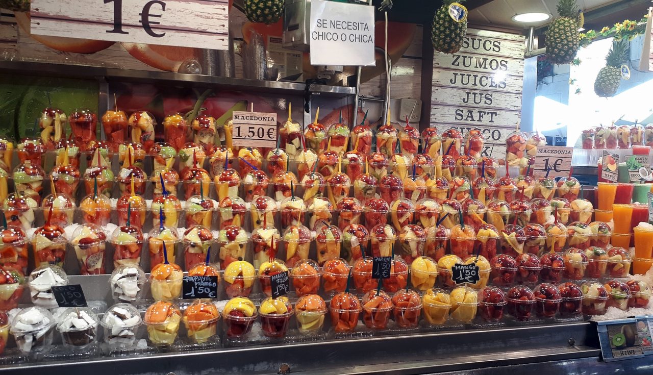 voyage découverte à Barcelone - le marché la Boqueria