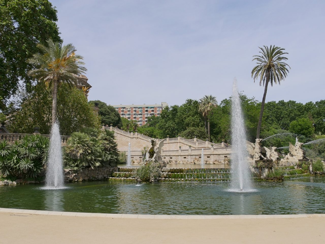 voyage découverte à Barcelone - parc ciutadella