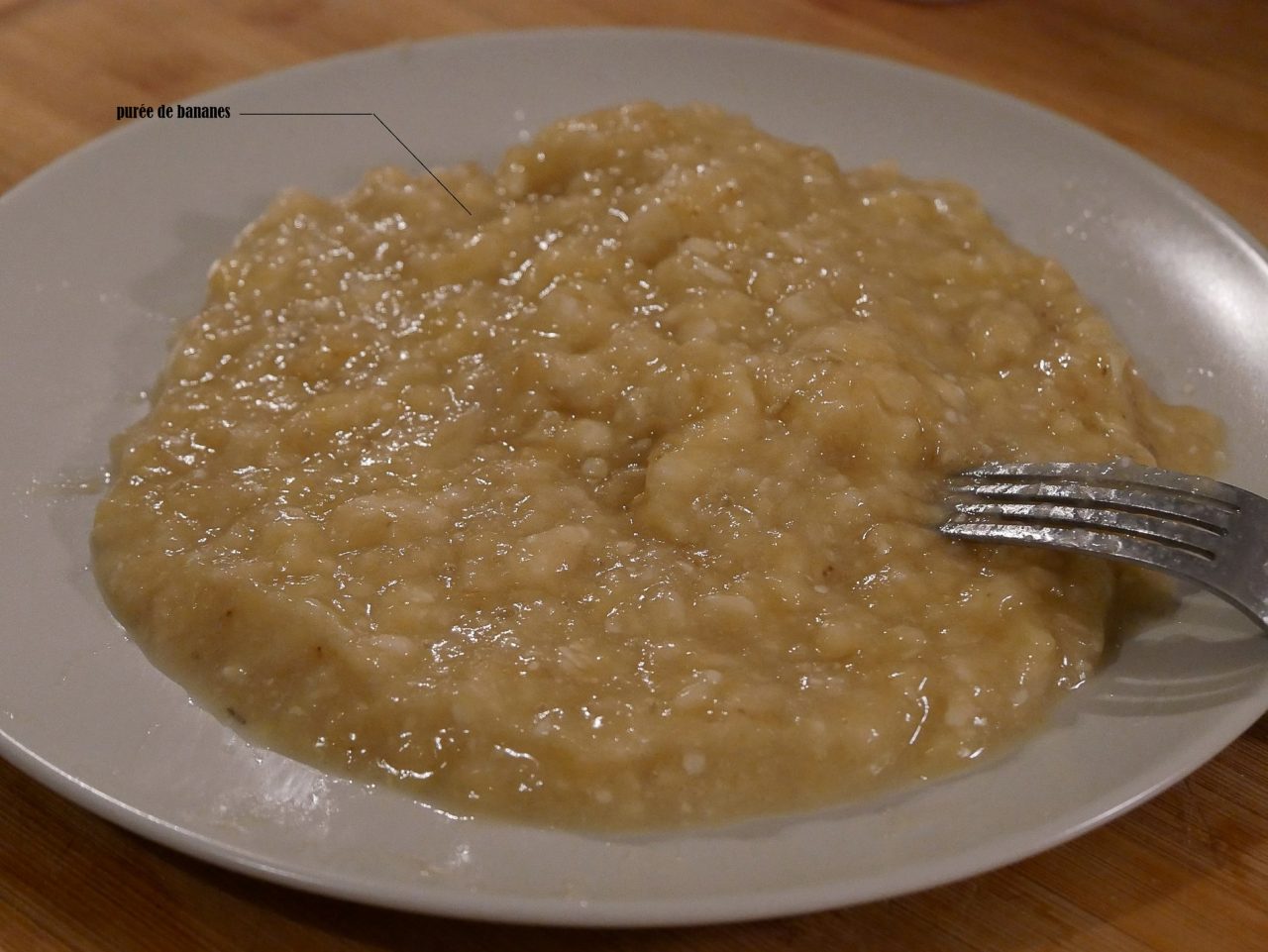 gateau banane purée de banane - juliesliberties