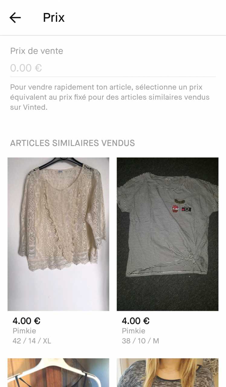 comparateur de prix Vinted - juliesliberties