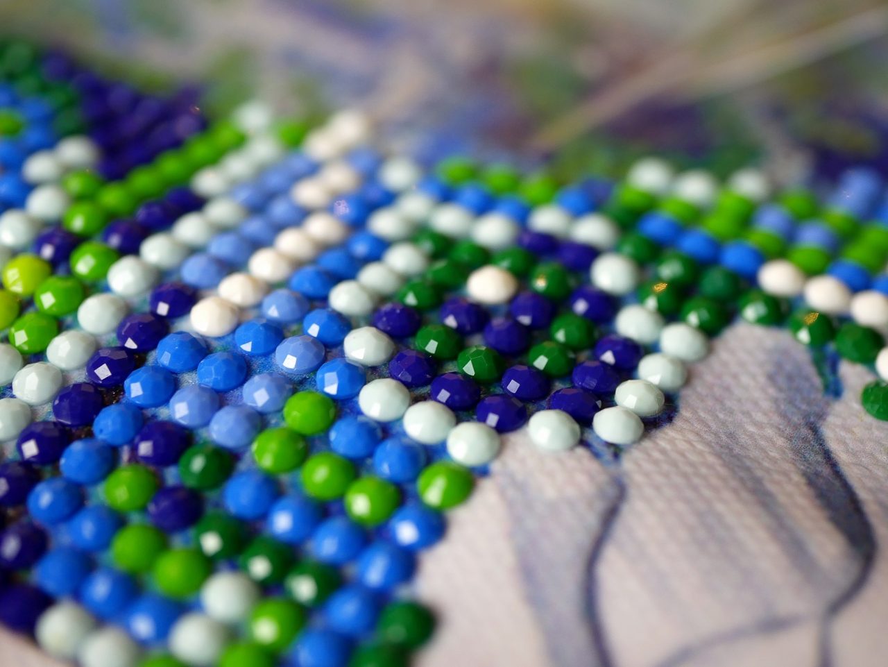 diamond painting détail strass - juliesliberties